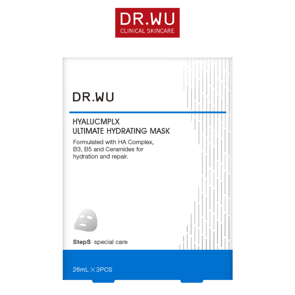 DR. WU Hyalucmplx Ultimate Hydrating Mask With Hyaluronic Acid 3pcs