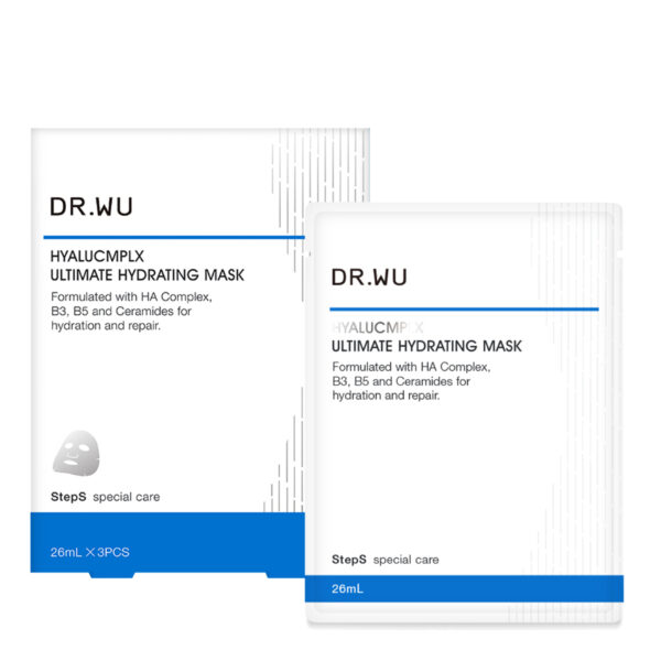 DR. WU Hyalucmplx Ultimate Hydrating Mask With Hyaluronic Acid 3pcs