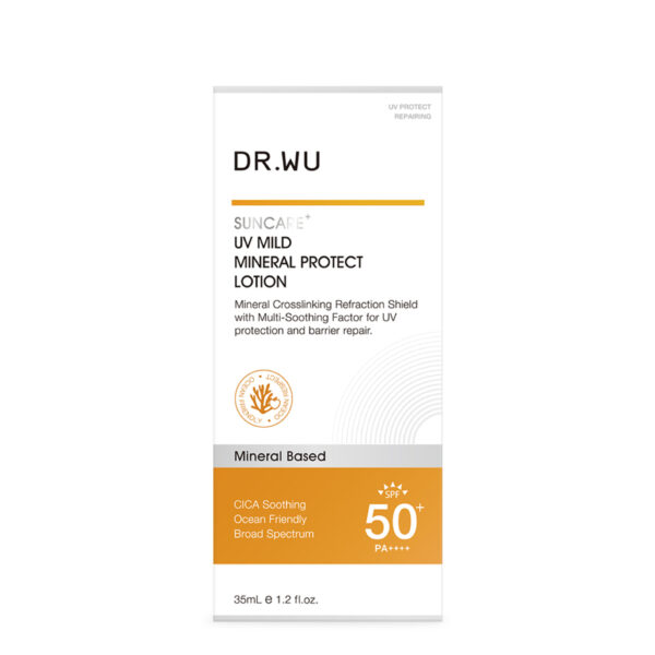 DR. WU UV Mild Mineral Protect Lotion SPF50+ PA++++ 35ml