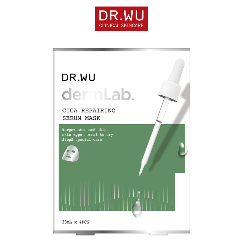 DR. WU dermLab. Cica Repairing Serum Mask 4s