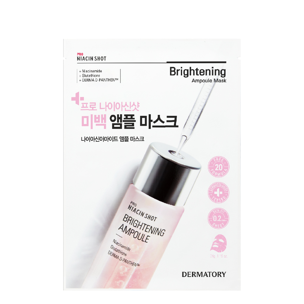 Dermatory Pro Ampoule Shot Single Sheet Mask 10s - Image 3