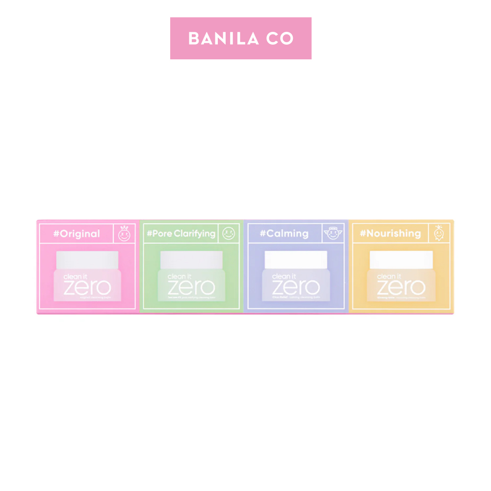 BANILA Clean it Zero Cleansing Balm Miniature Set (4 types)